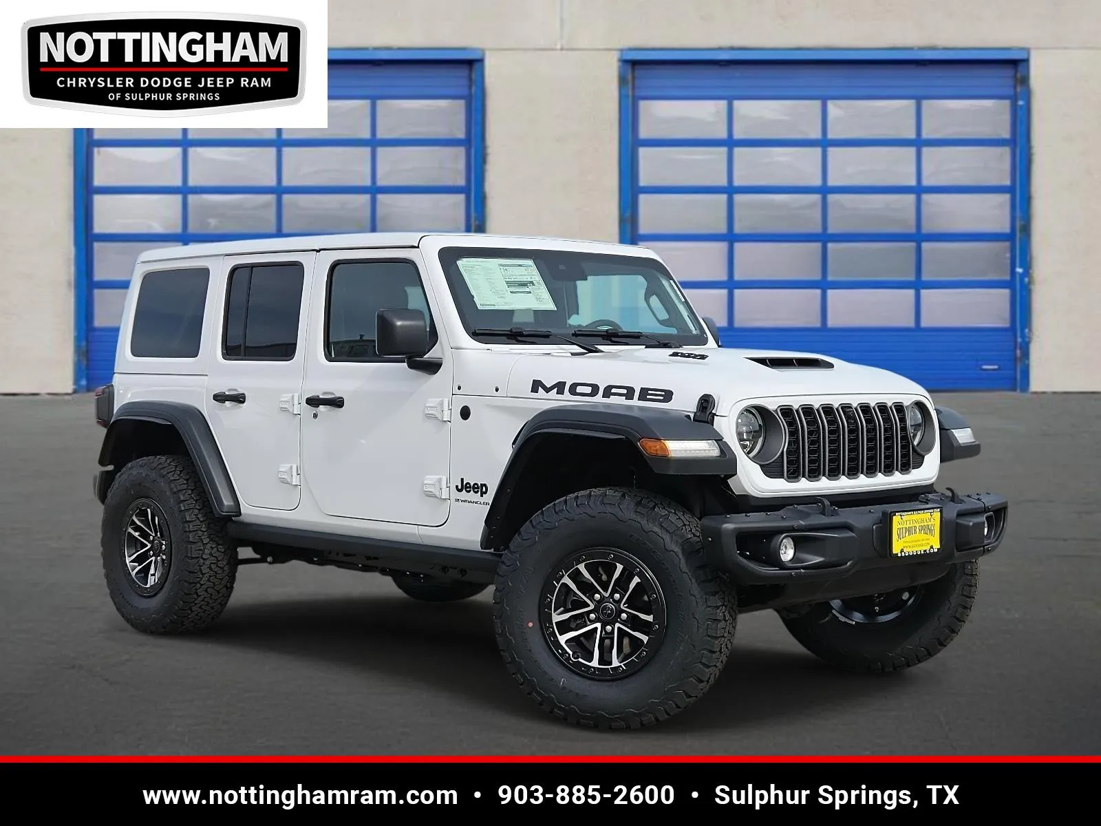 White 2026 Jeep Wrangler Moab 392 for sale in Sulphur Springs, TX