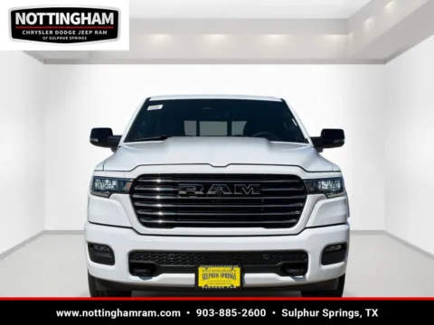 Photos of 2026 Ram 1500 Laramie for sale in Sulphur Springs, TX at Nottingham Chrysler Dodge Jeep Ram of Sulphur Springs