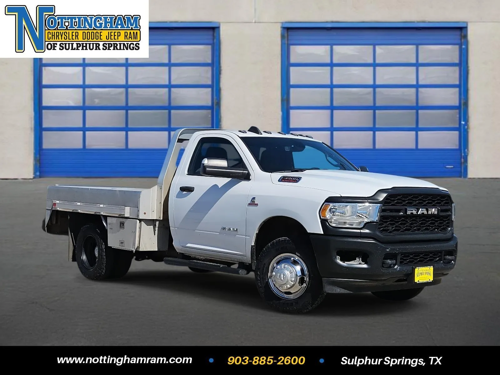 White 2022 Ram 3500 Chassis Cab Tradesman for sale in Sulphur Springs, TX