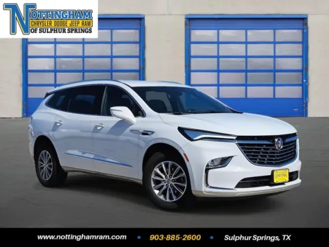 White 2024 BUICK ENCLAVE Premium for sale in Sulphur Springs, TX
