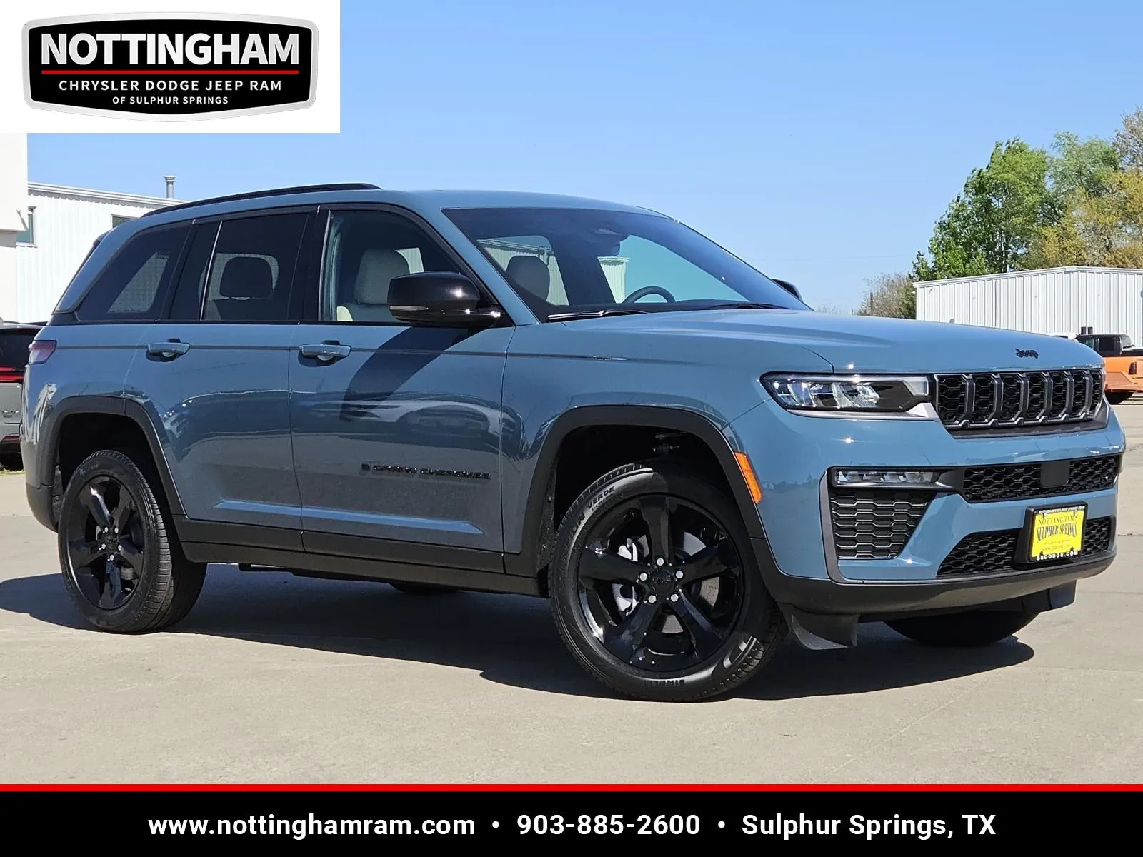 Blue 2026 Jeep Grand Cherokee Limited for sale in Sulphur Springs, TX