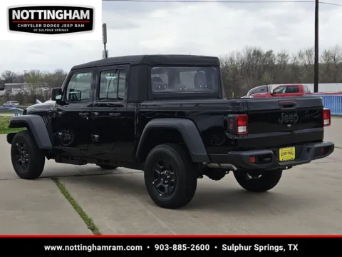 Another view of 2026 Jeep Gladiator Sport for sale in Sulphur Springs, TX at Nottingham Chrysler Dodge Jeep Ram of Sulphur Springs