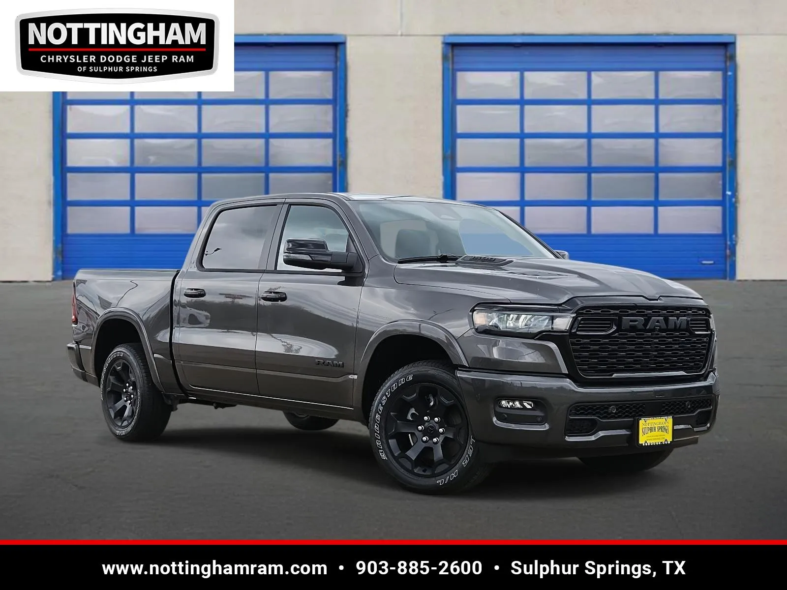 Gray 2026 Ram 1500 Lone Star for sale in Sulphur Springs, TX