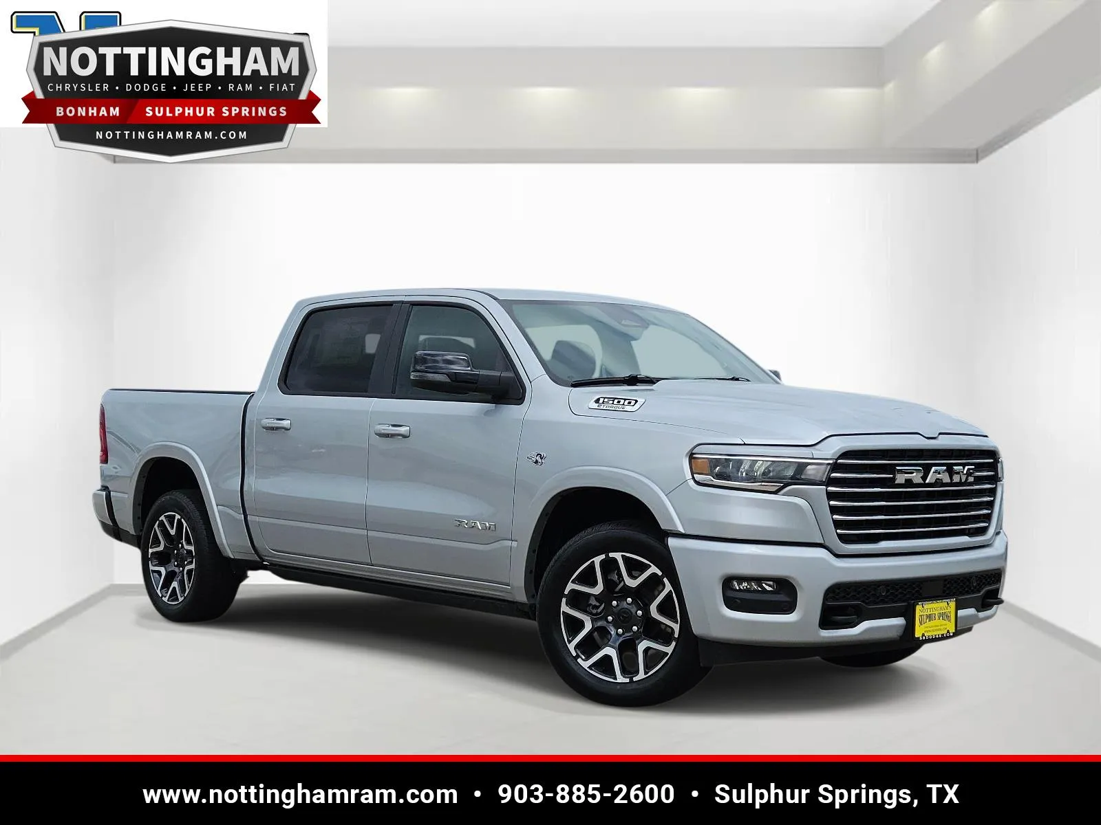 Silver 2026 Ram 1500 Laramie for sale in Sulphur Springs, TX