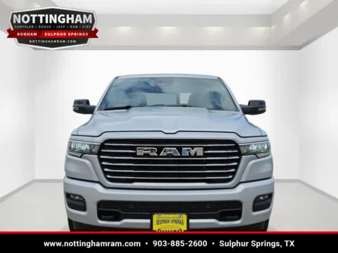 Photos of 2026 Ram 1500 Laramie for sale in Sulphur Springs, TX at Nottingham Chrysler Dodge Jeep Ram of Sulphur Springs