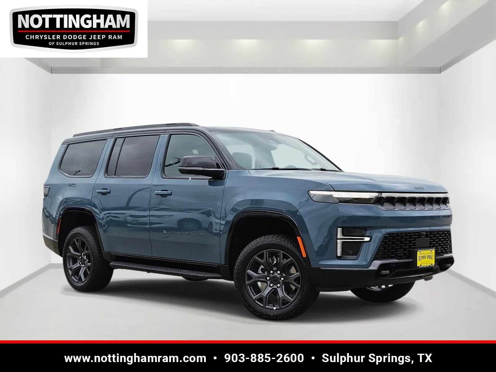 Blue 2026 Jeep Grand Wagoneer Upland for sale in Sulphur Springs, TX