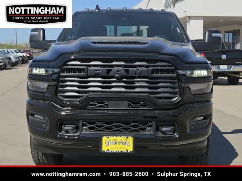 Photos of 2026 Ram 2500 Black Express for sale in Sulphur Springs, TX at Nottingham Chrysler Dodge Jeep Ram of Sulphur Springs