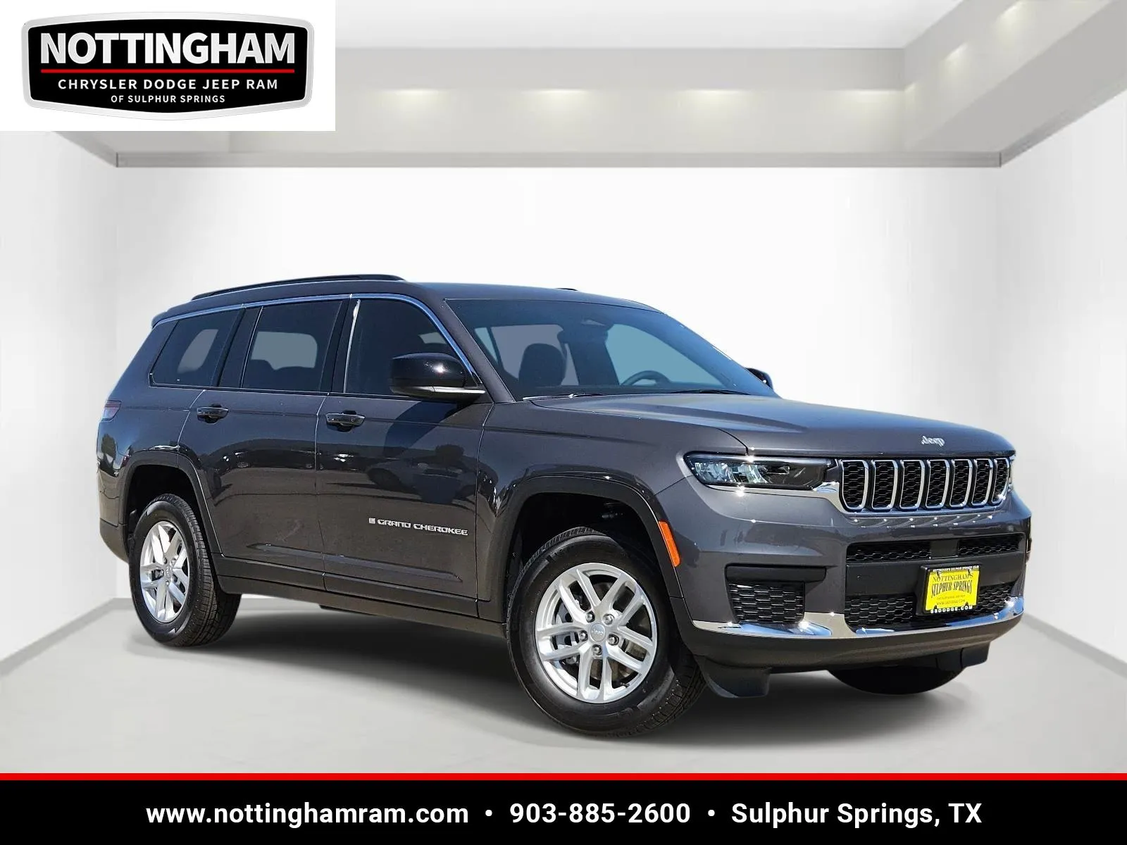 Gray 2026 Jeep Grand Cherokee L Laredo X for sale in Sulphur Springs, TX