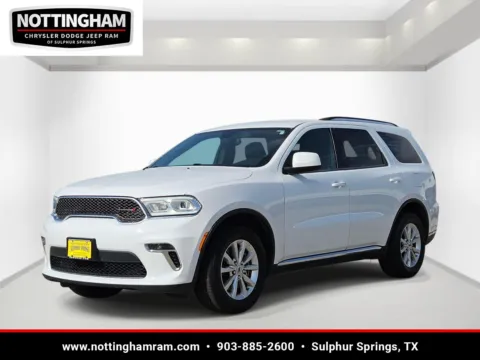 Another view of 2022 Dodge Durango SXT for sale in Sulphur Springs, TX at Nottingham Chrysler Dodge Jeep Ram of Sulphur Springs