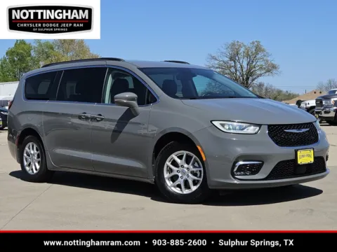 Gray 2022 Chrysler Pacifica Touring L for sale in Sulphur Springs, TX