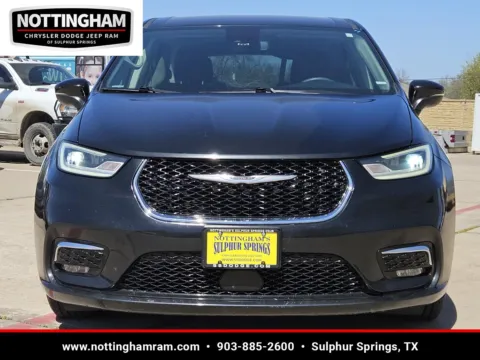 Photos of 2023 Chrysler Pacifica Hybrid Touring L for sale in Sulphur Springs, TX at Nottingham Chrysler Dodge Jeep Ram of Sulphur Springs