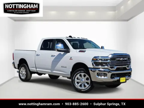 White 2026 Ram 2500 Laramie for sale in Sulphur Springs, TX