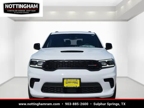 Photos of 2026 Dodge Durango GT Plus HEMI V8 for sale in Sulphur Springs, TX at Nottingham Chrysler Dodge Jeep Ram of Sulphur Springs
