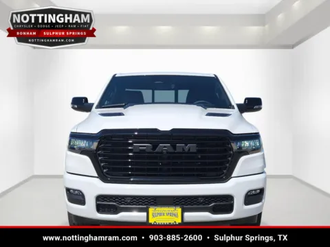 Photos of 2026 Ram 1500 Laramie for sale in Sulphur Springs, TX at Nottingham Chrysler Dodge Jeep Ram of Sulphur Springs
