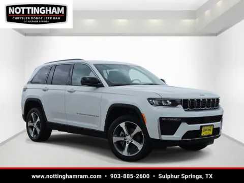 White 2026 Jeep Grand Cherokee Limited for sale in Sulphur Springs, TX
