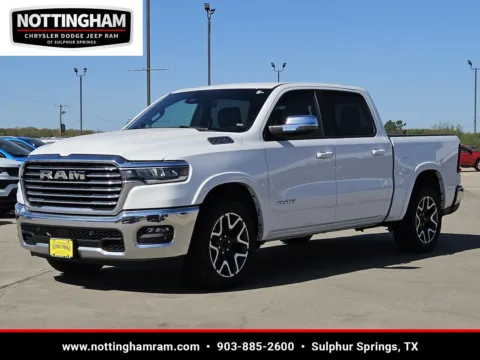 Another view of 2025 Ram 1500 Laramie for sale in Sulphur Springs, TX at Nottingham Chrysler Dodge Jeep Ram of Sulphur Springs