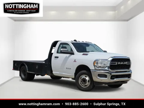 White 2020 Ram 3500 Chassis Cab Tradesman for sale in Sulphur Springs, TX