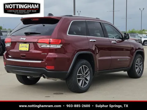 More photos of 2022 Jeep Grand Cherokee WK Limited at Nottingham Chrysler Dodge Jeep Ram of Sulphur Springs, TX