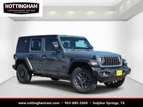 Blue 2026 Jeep Wrangler Sport Right Hand Drive for sale in Sulphur Springs, TX