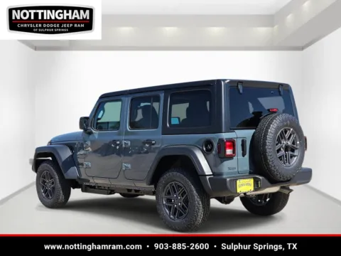 Another view of 2026 Jeep Wrangler Sport Right Hand Drive for sale in Sulphur Springs, TX at Nottingham Chrysler Dodge Jeep Ram of Sulphur Springs