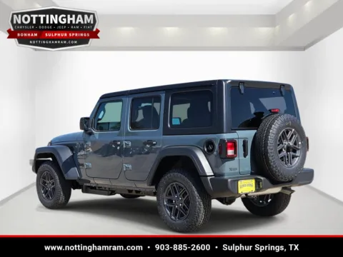 Another view of 2026 Jeep Wrangler Sport Right Hand Drive for sale in Sulphur Springs, TX at Nottingham Chrysler Dodge Jeep Ram of Sulphur Springs