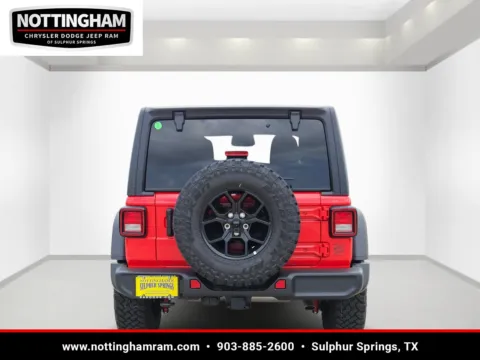More photos of 2026 Jeep Wrangler Willys at Nottingham Chrysler Dodge Jeep Ram of Sulphur Springs, TX