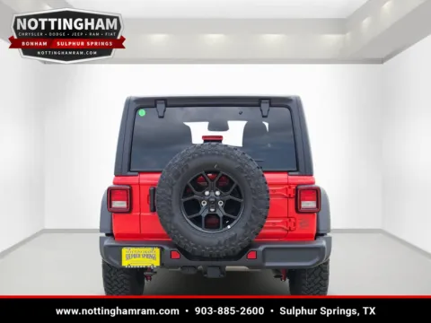 More photos of 2026 Jeep Wrangler Willys at Nottingham Chrysler Dodge Jeep Ram of Sulphur Springs, TX