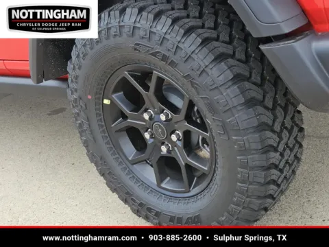 More photos of 2026 Jeep Wrangler Willys at Nottingham Chrysler Dodge Jeep Ram of Sulphur Springs, TX