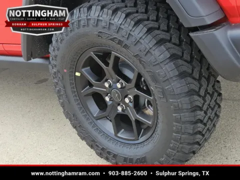More photos of 2026 Jeep Wrangler Willys at Nottingham Chrysler Dodge Jeep Ram of Sulphur Springs, TX