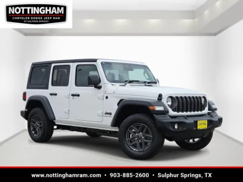White 2026 Jeep Wrangler Sport for sale in Sulphur Springs, TX