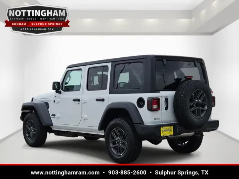 Another view of 2026 Jeep Wrangler Sport for sale in Sulphur Springs, TX at Nottingham Chrysler Dodge Jeep Ram of Sulphur Springs