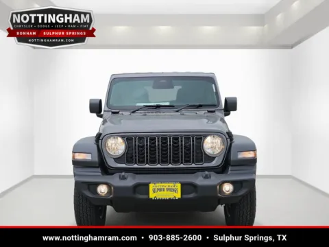 Photos of 2026 Jeep Wrangler Sport for sale in Sulphur Springs, TX at Nottingham Chrysler Dodge Jeep Ram of Sulphur Springs