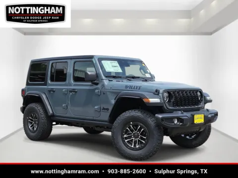 Blue 2026 Jeep Wrangler Willys for sale in Sulphur Springs, TX