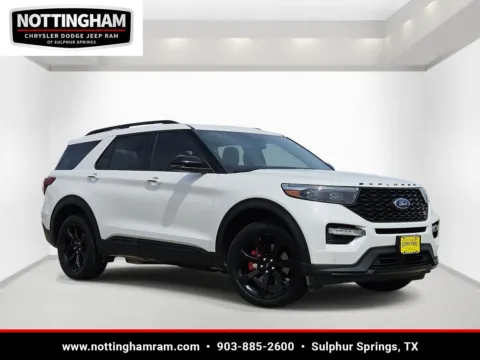 White 2023 Ford Explorer ST for sale in Sulphur Springs, TX