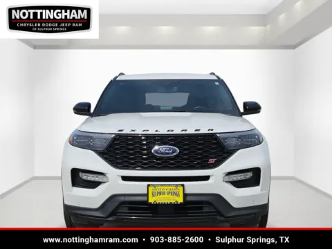 Photos of 2023 Ford Explorer ST for sale in Sulphur Springs, TX at Nottingham Chrysler Dodge Jeep Ram of Sulphur Springs