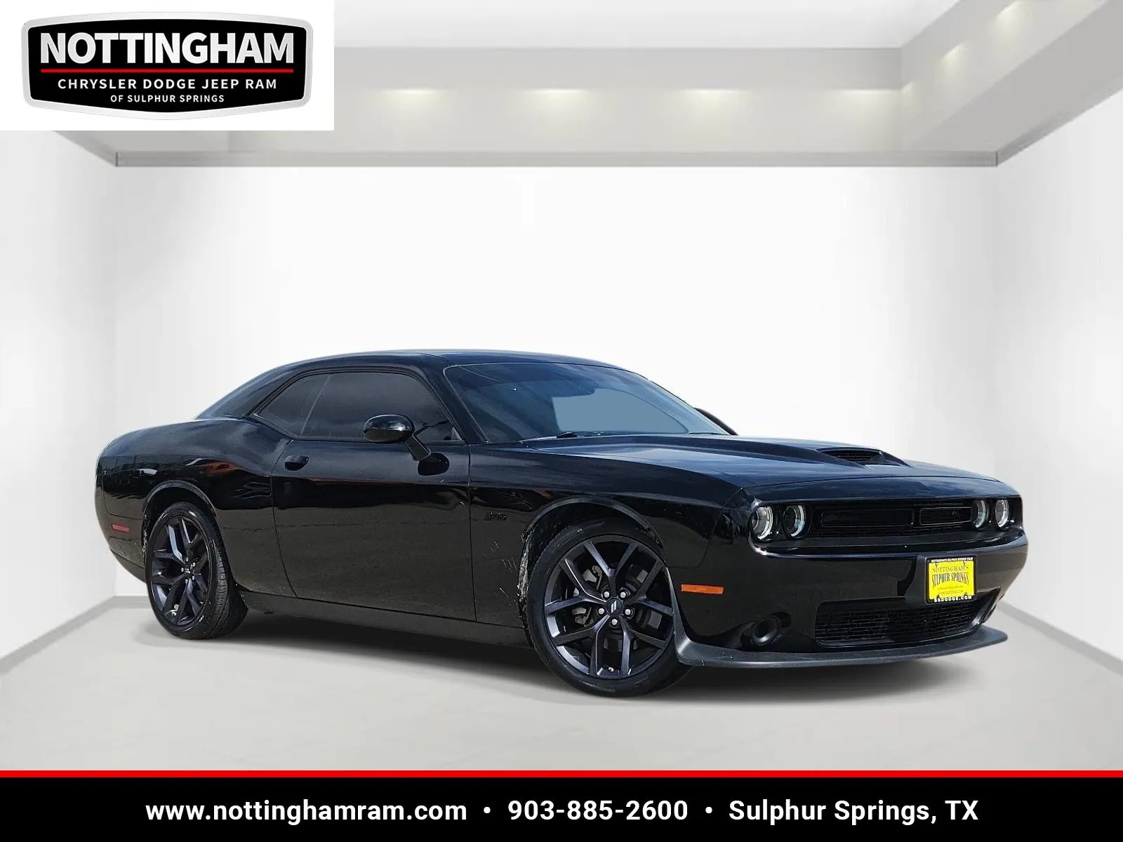 Black 2023 Dodge Challenger R/T for sale in Sulphur Springs, TX