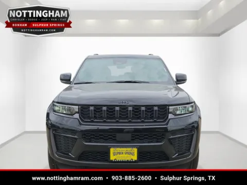 Photos of 2026 Jeep Grand Cherokee Laredo Altitude for sale in Sulphur Springs, TX at Nottingham Chrysler Dodge Jeep Ram of Sulphur Springs