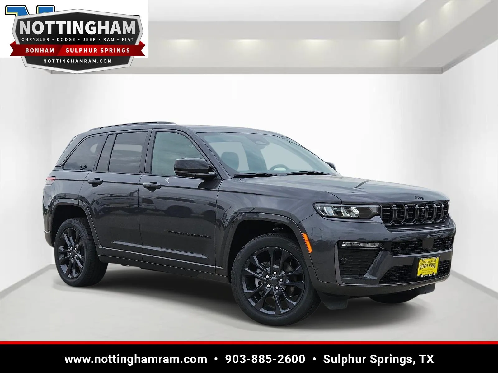 Gray 2026 Jeep Grand Cherokee Limited Reserve for sale in Sulphur Springs, TX