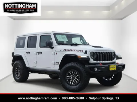 White 2026 Jeep Wrangler Rubicon X for sale in Sulphur Springs, TX