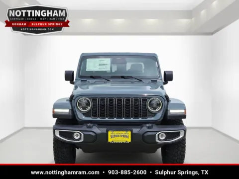 Photos of 2026 Jeep Gladiator Texas Trail for sale in Sulphur Springs, TX at Nottingham Chrysler Dodge Jeep Ram of Sulphur Springs