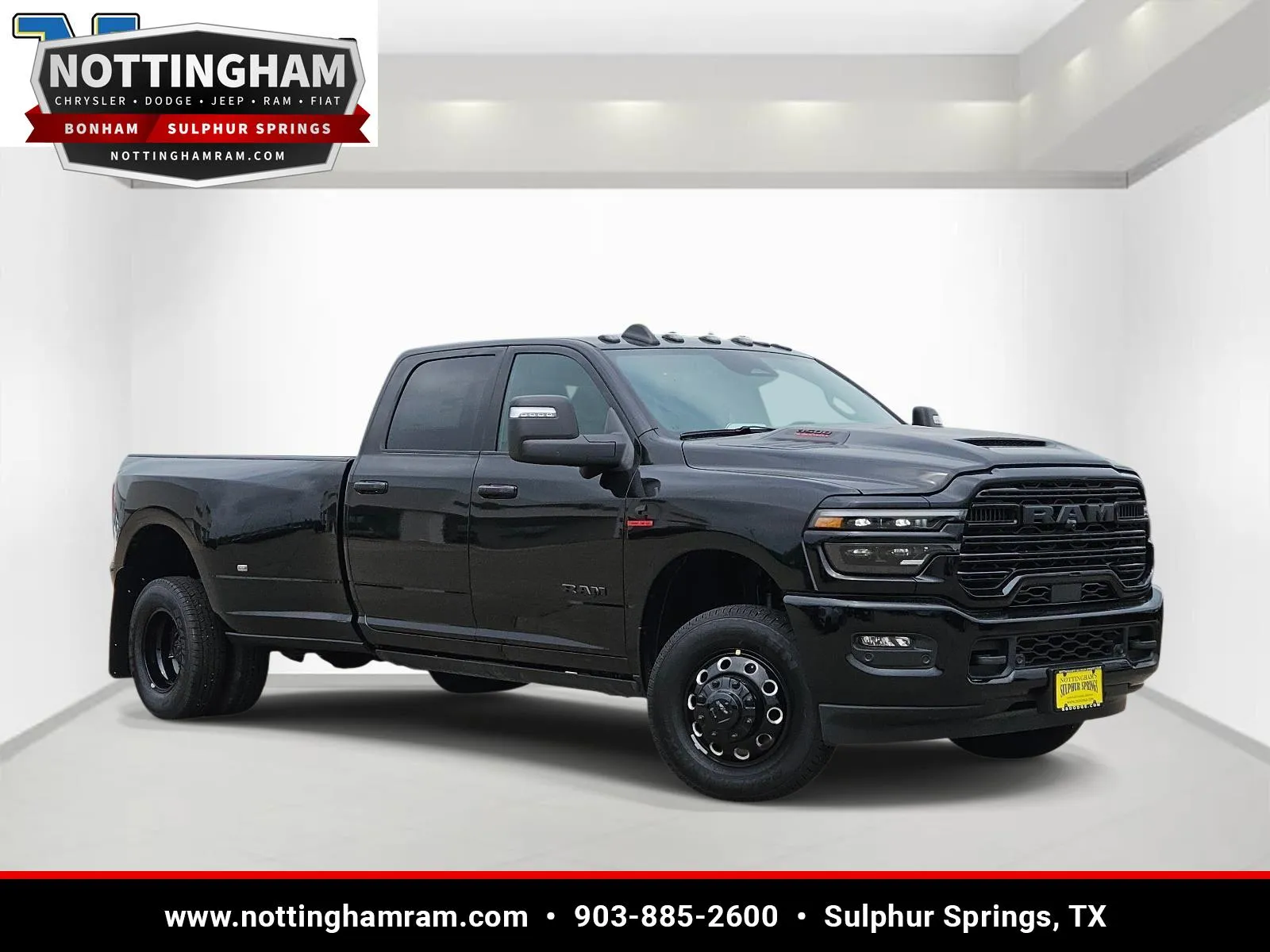 Black 2026 Ram 3500 Laramie for sale in Sulphur Springs, TX