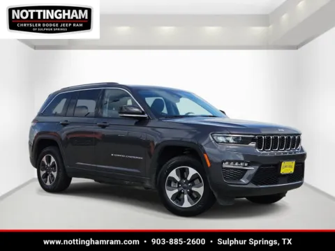 Gray 2023 Jeep Grand Cherokee 4xe for sale in Sulphur Springs, TX