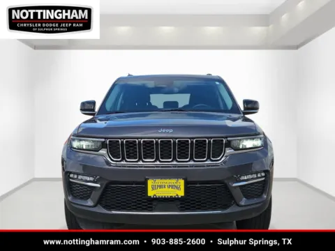 Photos of 2023 Jeep Grand Cherokee 4xe for sale in Sulphur Springs, TX at Nottingham Chrysler Dodge Jeep Ram of Sulphur Springs