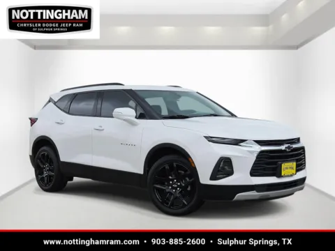 White 2019 Chevrolet Blazer LT for sale in Sulphur Springs, TX