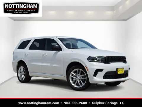White 2025 Dodge Durango GT for sale in Sulphur Springs, TX