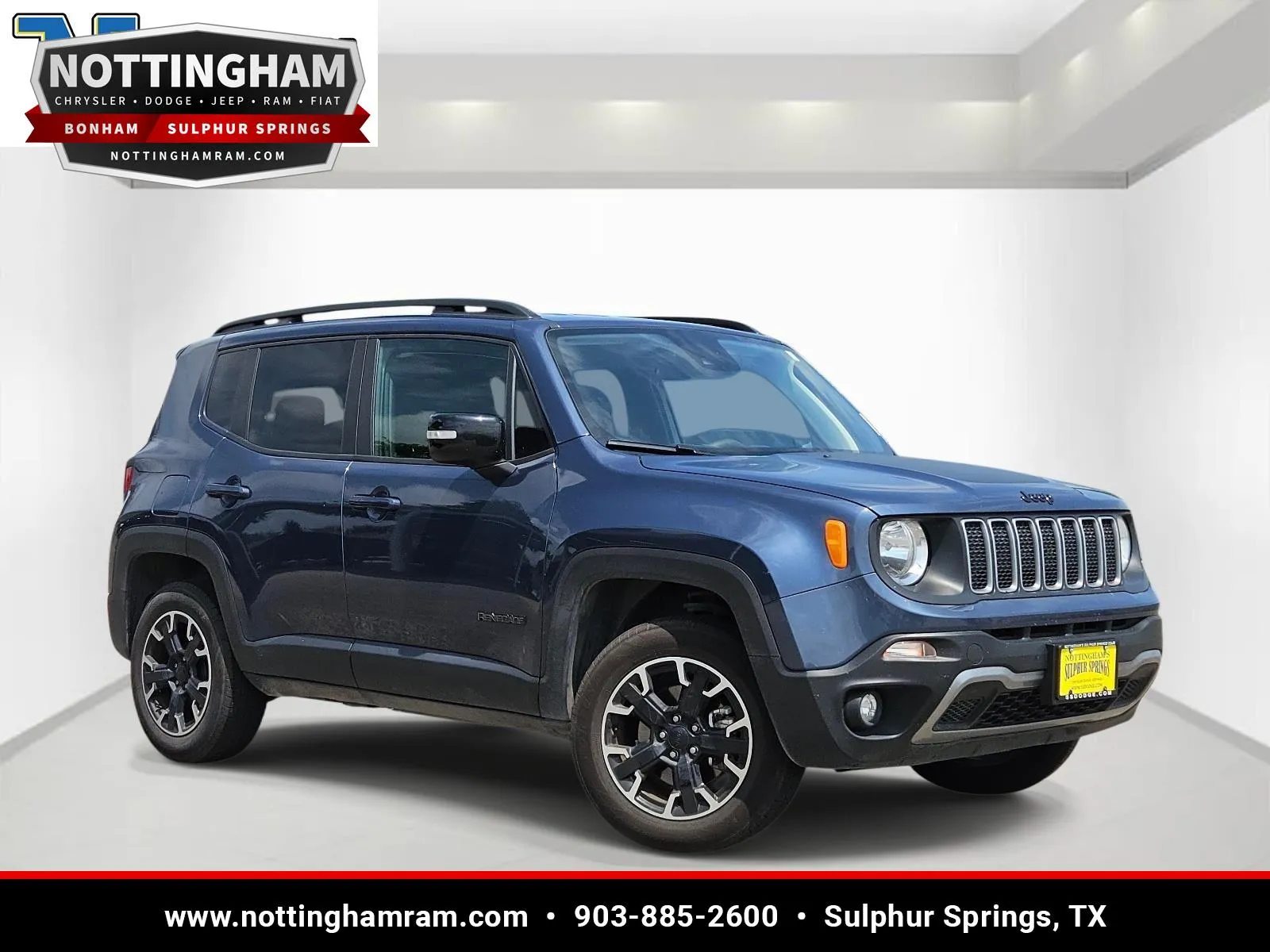 Blue 2023 Jeep Renegade Upland for sale in Sulphur Springs, TX