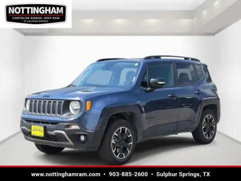 Another view of 2023 Jeep Renegade Upland for sale in Sulphur Springs, TX at Nottingham Chrysler Dodge Jeep Ram of Sulphur Springs