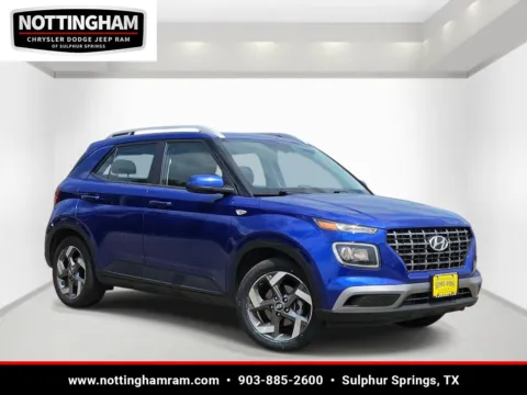 Blue 2025 Hyundai Venue SEL for sale in Sulphur Springs, TX