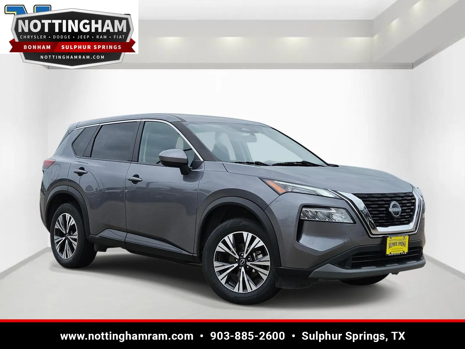 Gray 2023 Nissan Rogue SV for sale in Sulphur Springs, TX