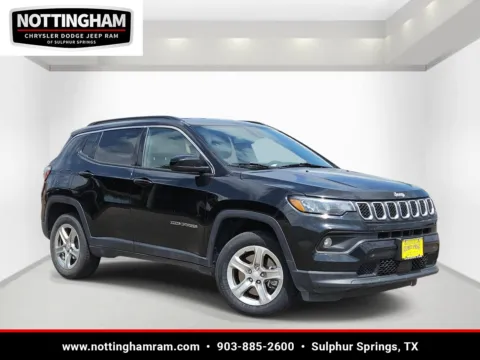 Black 2024 Jeep Compass Latitude for sale in Sulphur Springs, TX